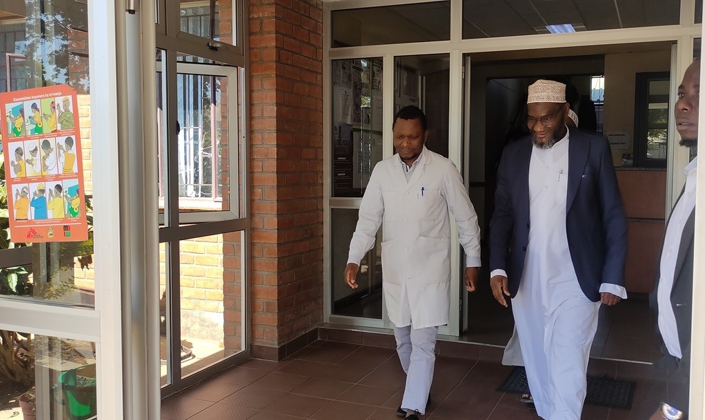 Distribution of Medical Equipments at Queen Elizaberth central  Hospital in Blantyre on 19-06-2023.